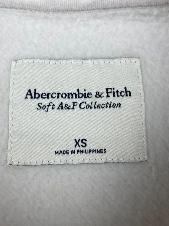 Abercrombie & Fitch Men’s Soft Fleece Horse Scene Pullover Sweatshirt Beige • XS - Picture 5 of 8